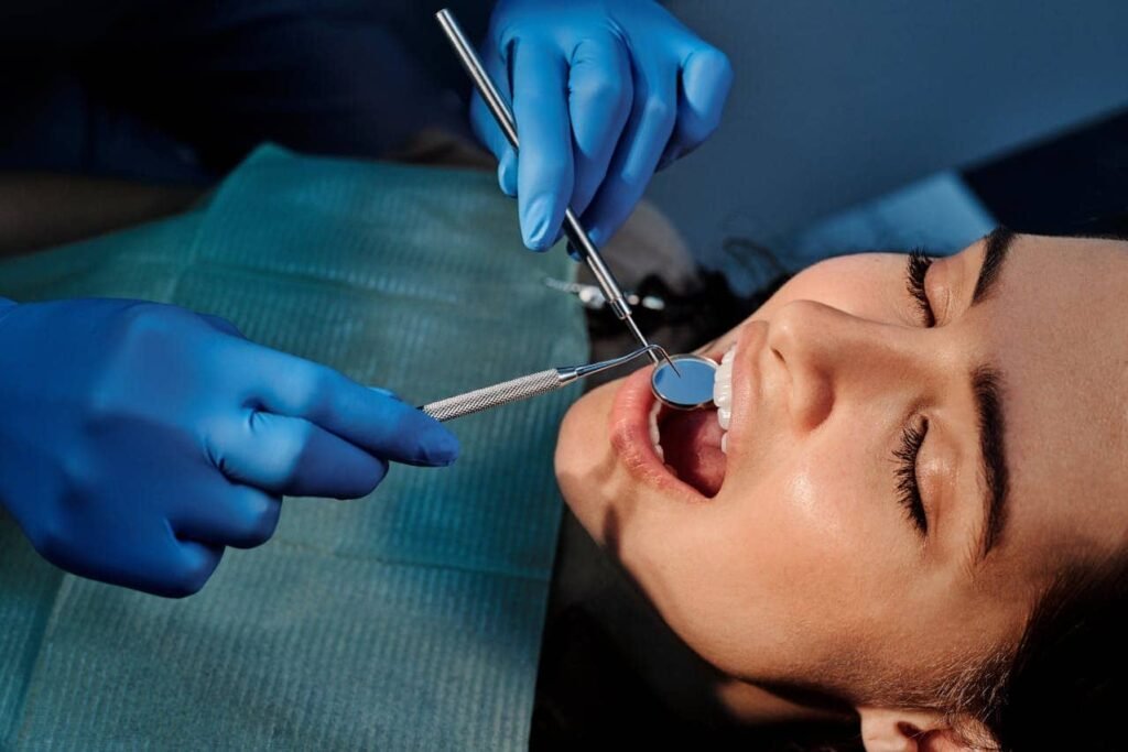 repairing tooth damage